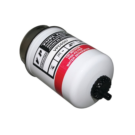 A & I Products Filter, Separator, Fuel/Water 6.3" x3.35" x3.35" A-VPD6087